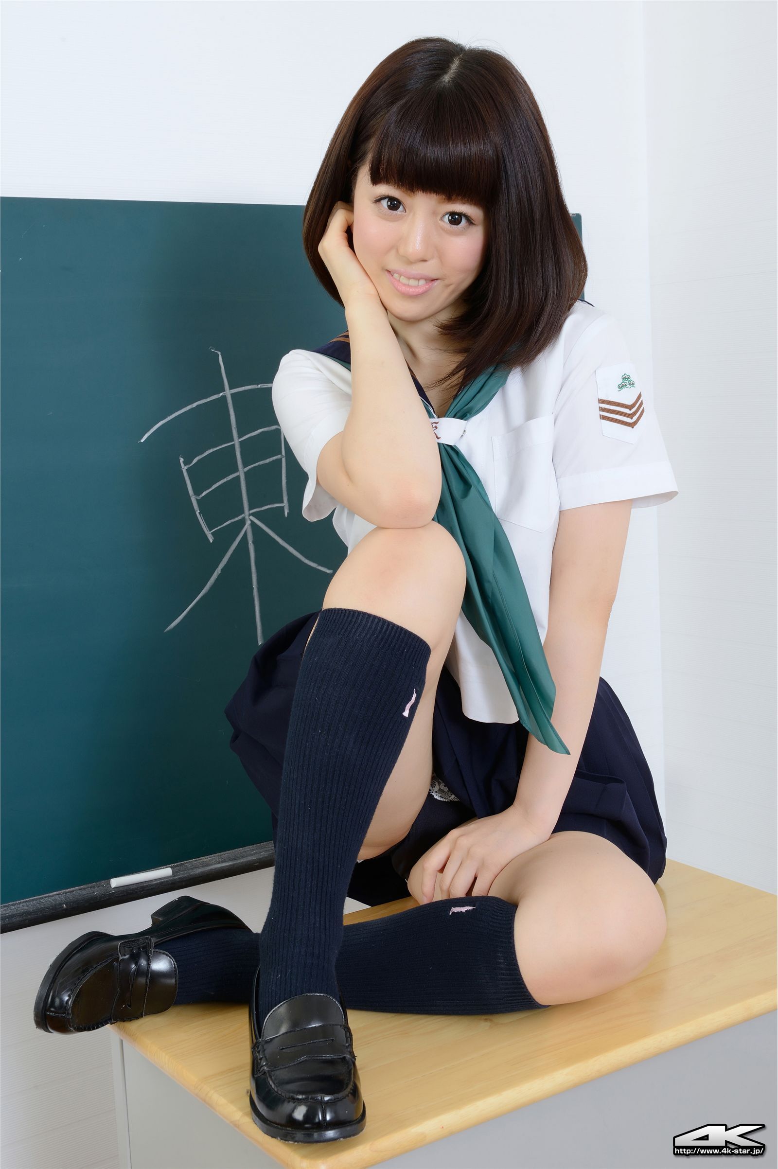 [4K-Star]  Nozomi Azuma 2013school 東希「セーラー服」